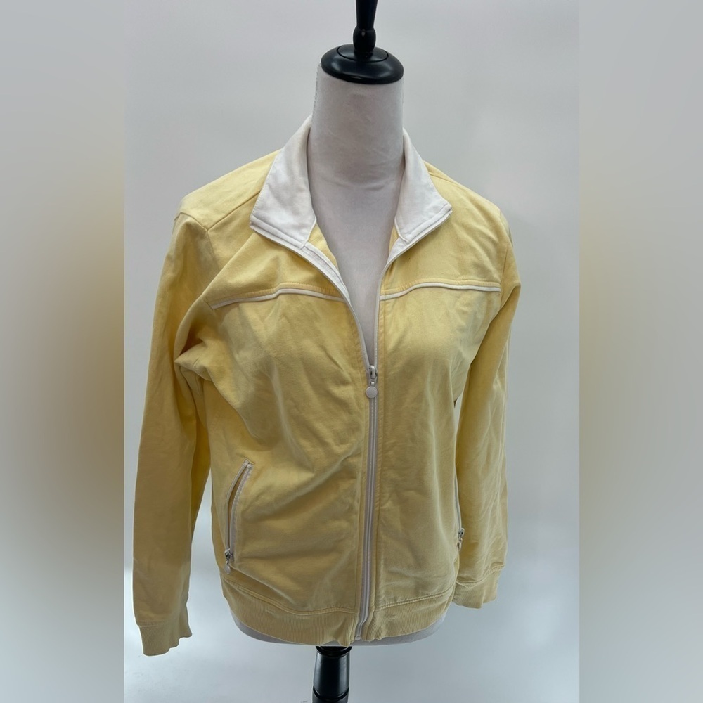 N.Y.L. New York Laundry Butter Yellow Jacket - Size L (Pre-Loved)